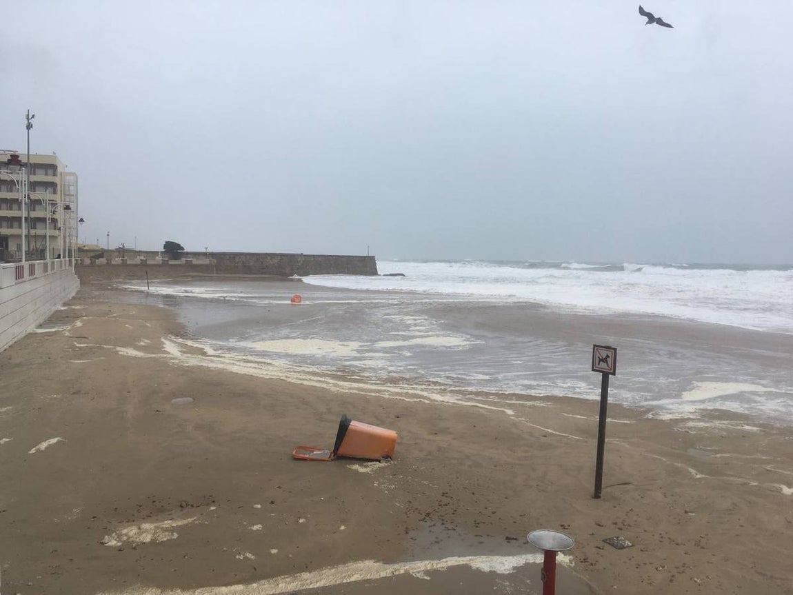 FOTOS: Temporal en la provincia de Cádiz