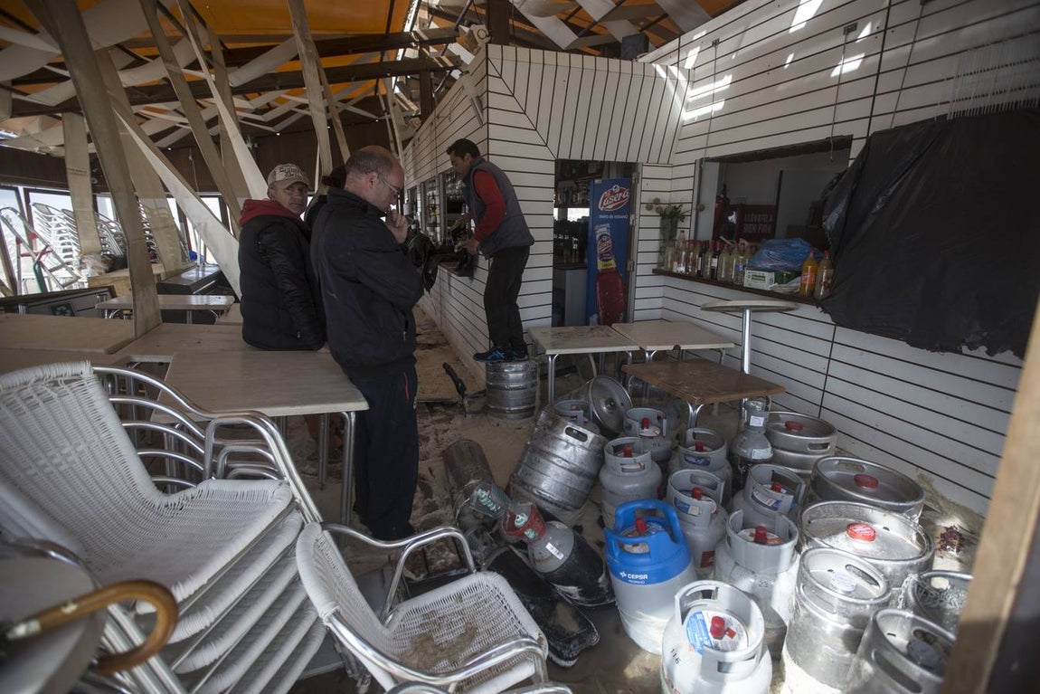 FOTOS: &#039;Emma&#039; castiga a Cádiz con una fuerza desconocida