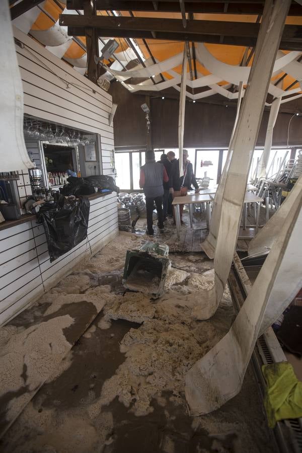 FOTOS: &#039;Emma&#039; castiga a Cádiz con una fuerza desconocida