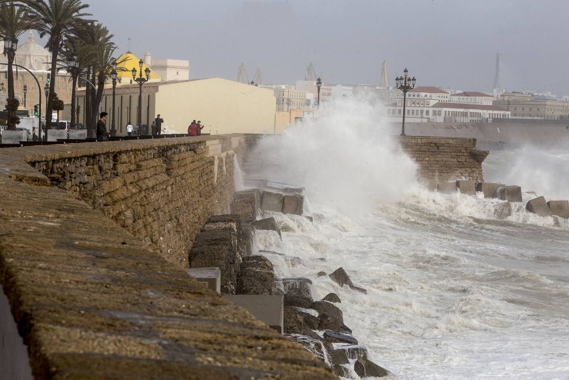 FOTOS: &#039;Emma&#039; deja estragos en Cádiz capital