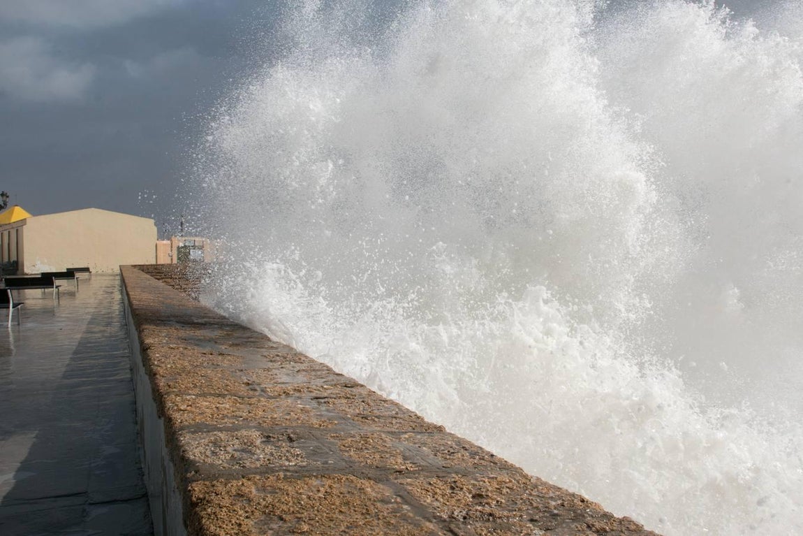 Las impresionantes imágenes que deja el temporal