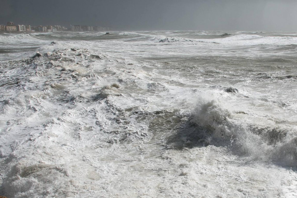 Las impresionantes imágenes que deja el temporal