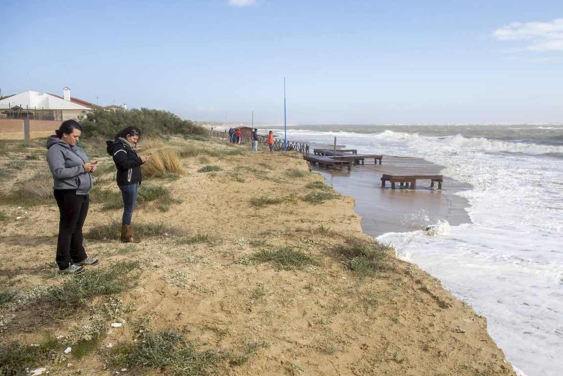 Las impresionantes imágenes que deja el temporal