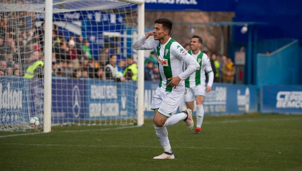 Imágenes de otra alegría del Córdoba CF en Alcorcón