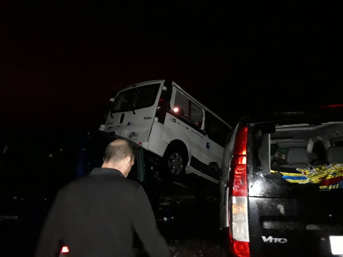 Un tornado arrasa Puerto Sherry