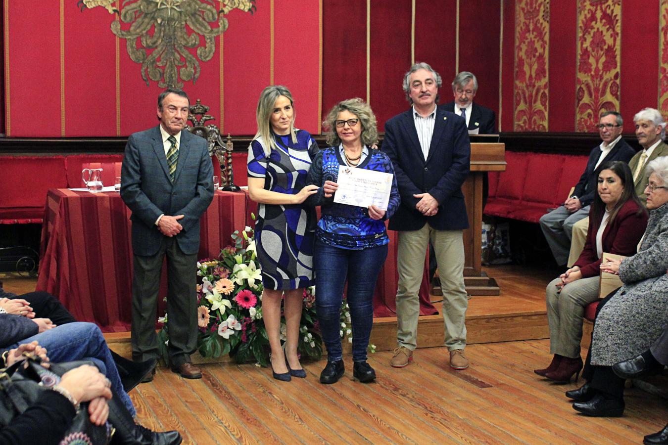 Acto de entrega de los premios de la XVIII edición del Certamen de Patios del Corpus