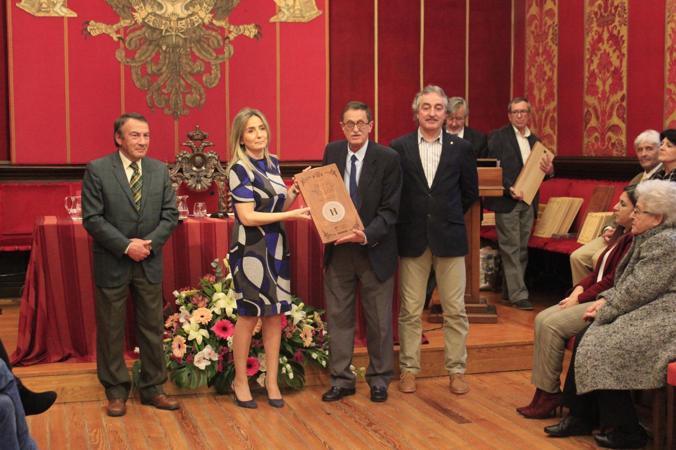 Acto de entrega de los premios de la XVIII edición del Certamen de Patios del Corpus