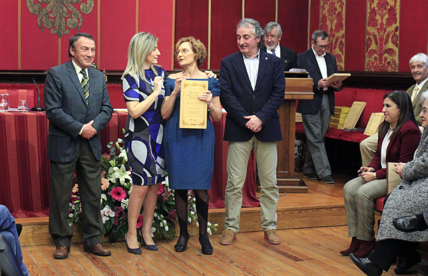 Acto de entrega de los premios de la XVIII edición del Certamen de Patios del Corpus