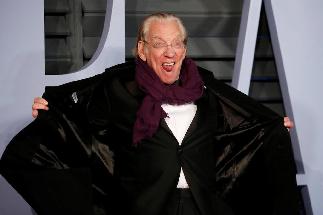 El actor Donald Sutherland. 