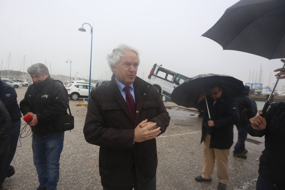 Así está Puerto Sherry después del tornado