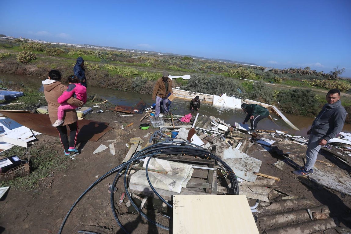 FOTOS: El tornado da la puntilla a un Cádiz maltrecho tras &#039;Emma&#039;