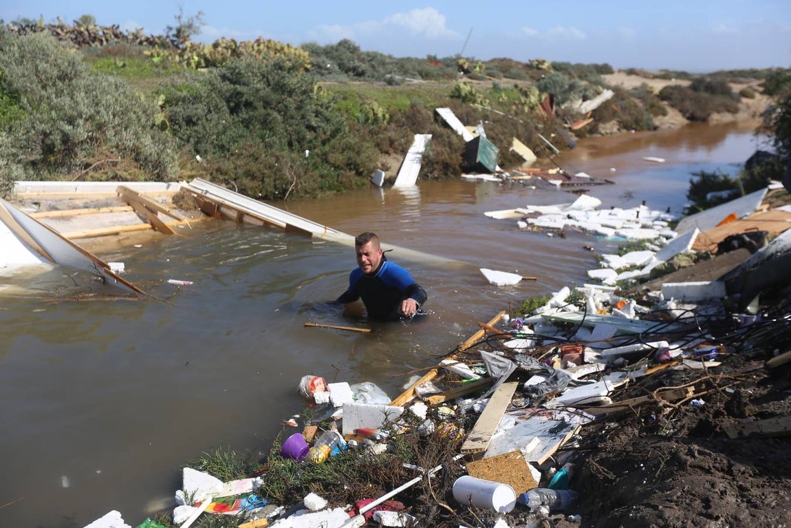 FOTOS: El tornado da la puntilla a un Cádiz maltrecho tras &#039;Emma&#039;