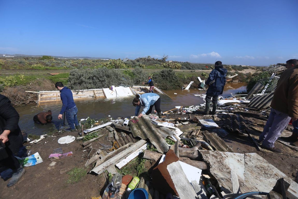 FOTOS: El tornado da la puntilla a un Cádiz maltrecho tras &#039;Emma&#039;