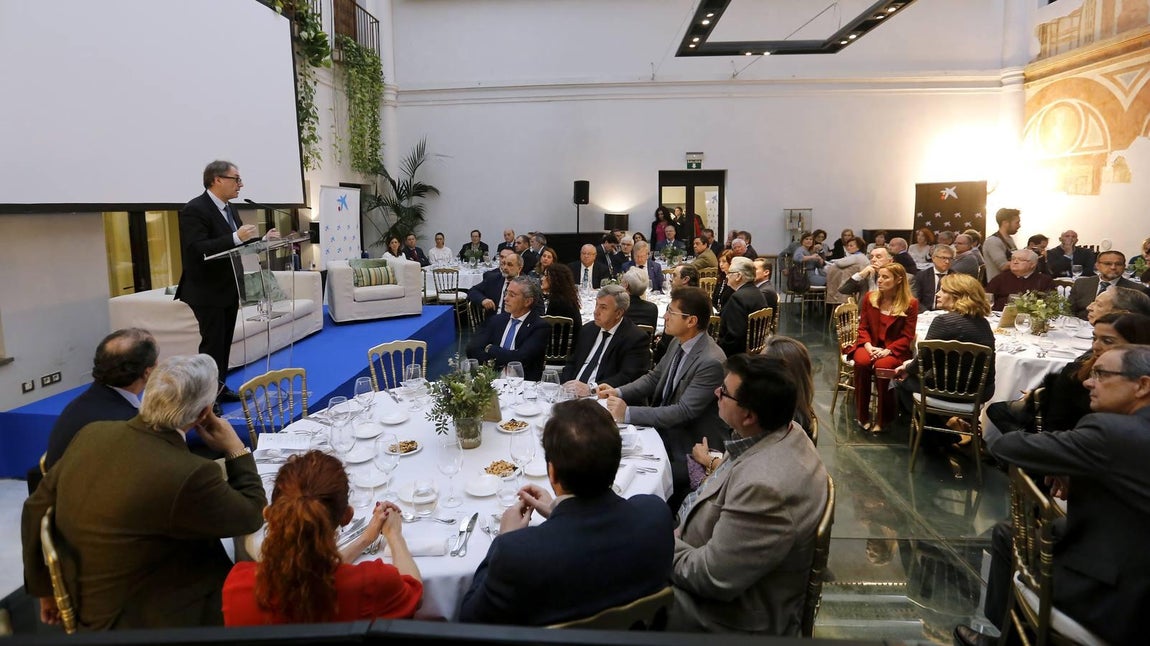 La presentación del balance de la Obra Social de La Caixa en Córdoba, en imágenes
