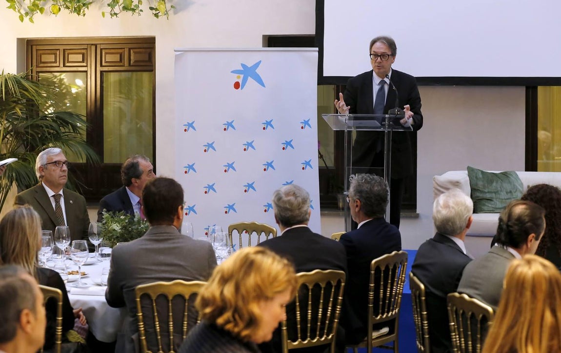 La presentación del balance de la Obra Social de La Caixa en Córdoba, en imágenes