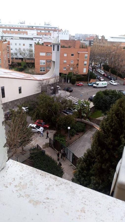 #TemporalABCsev: Los estragos del temporal en la ciudad desde el objetivo de los sevillanos