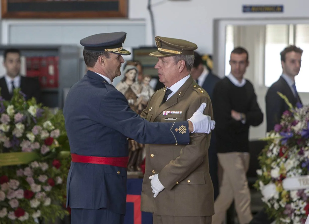 Honras fúnebres por el capitán de fragata Javier Montojo