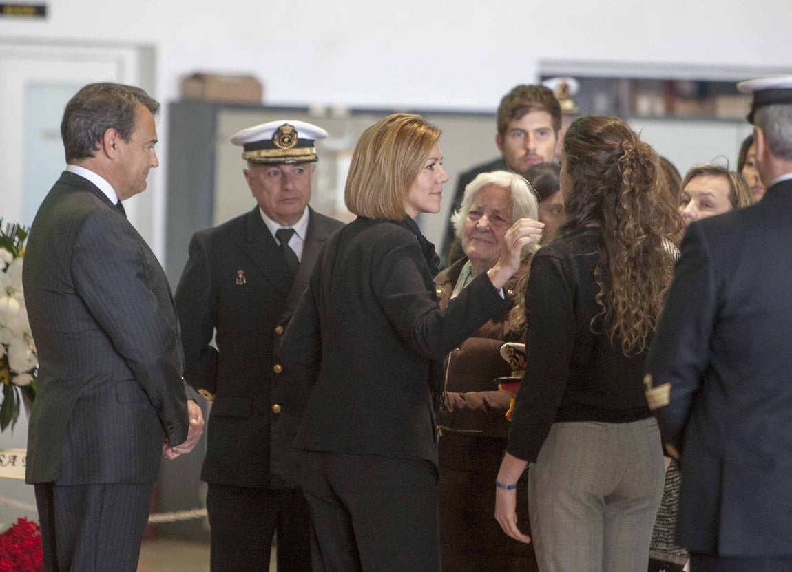 Honras fúnebres por el capitán de fragata Javier Montojo