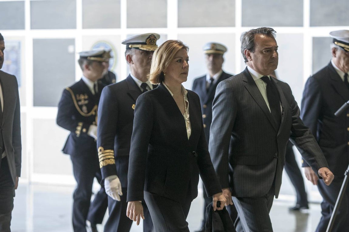 Honras fúnebres por el capitán de fragata Javier Montojo