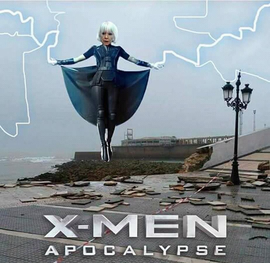 FOTOS: Los memes que deja el temporal en Cádiz