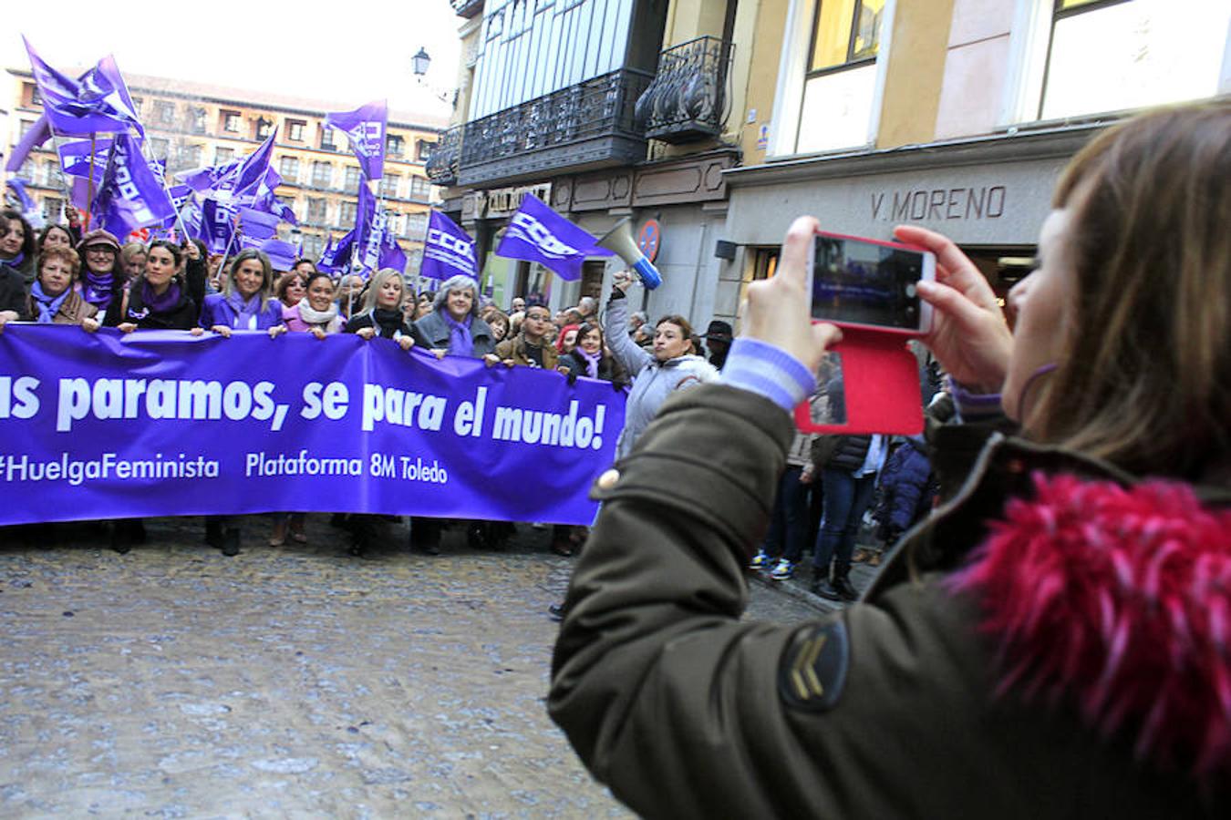 Manifestación histórica en Toledo por la igualdad