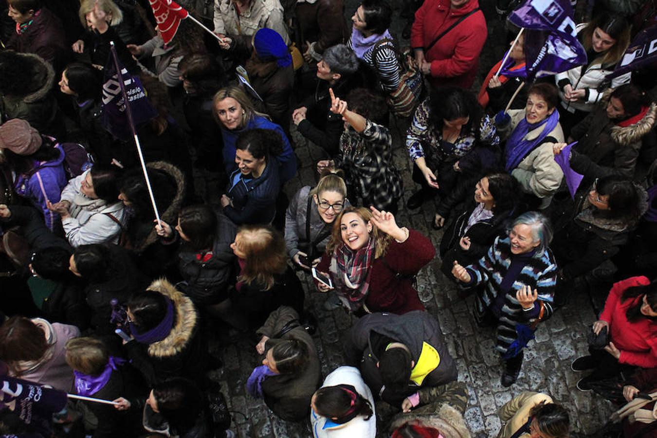 Manifestación histórica en Toledo por la igualdad