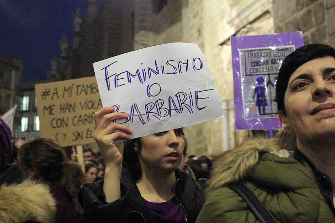 Manifestación histórica en Toledo por la igualdad