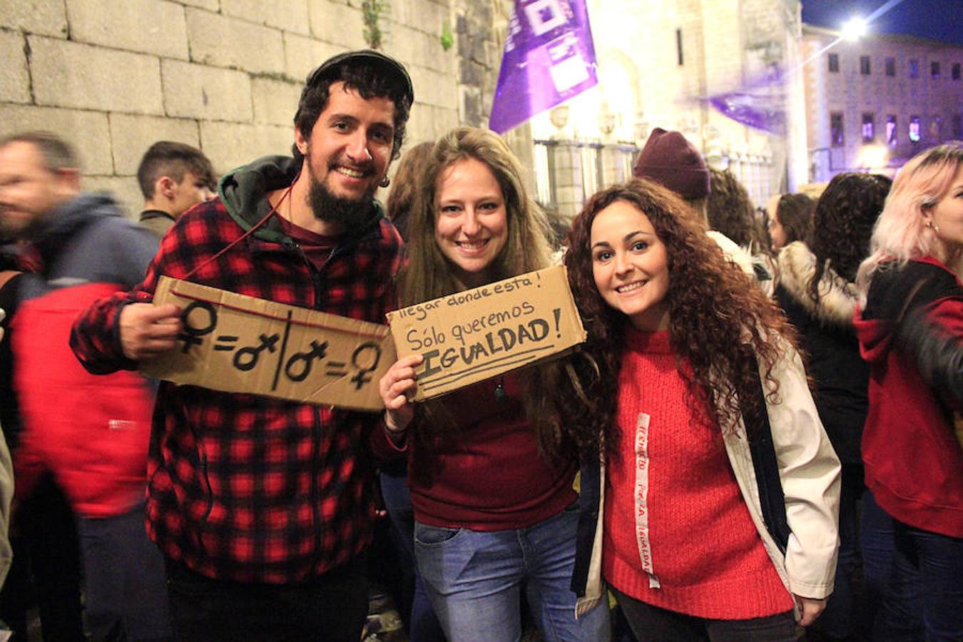 Manifestación histórica en Toledo por la igualdad