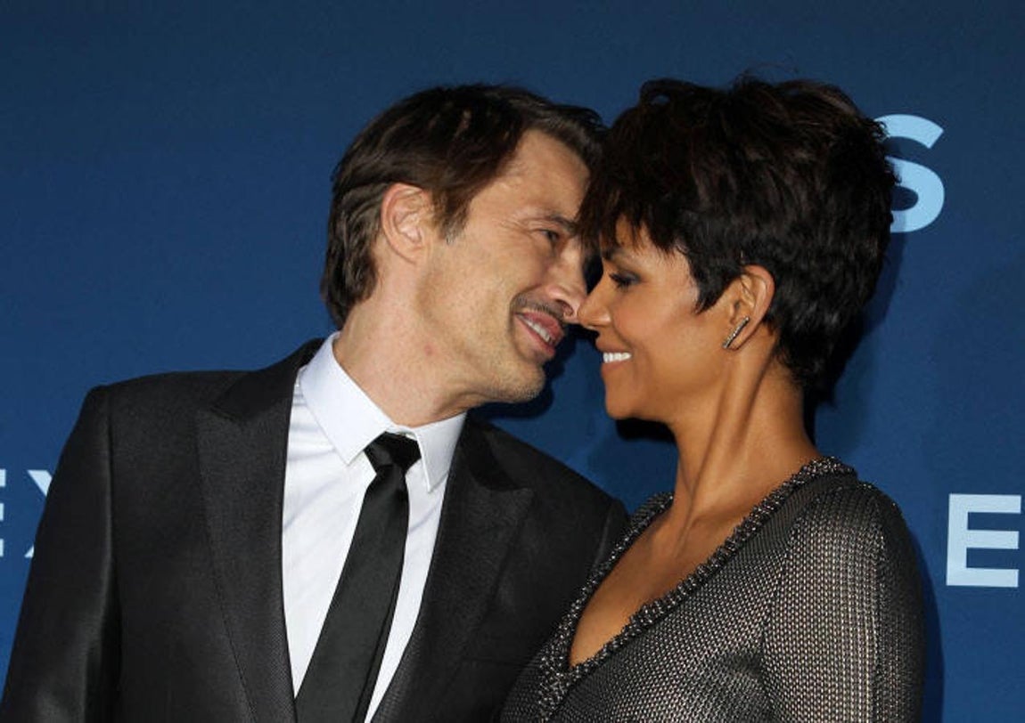 Halle Berry y Olivier Martinez. 