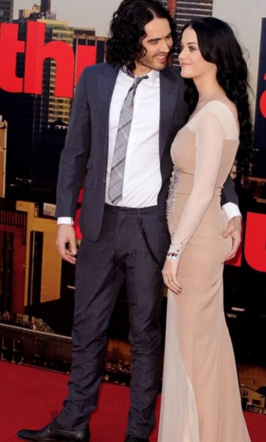 Russel Brand y Katy Perry. 