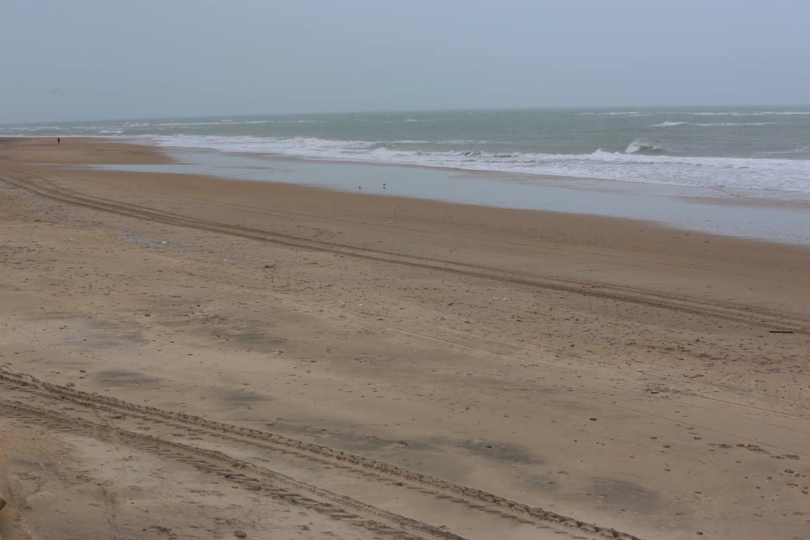 FOTOS: Así han quedado las playas de Rota