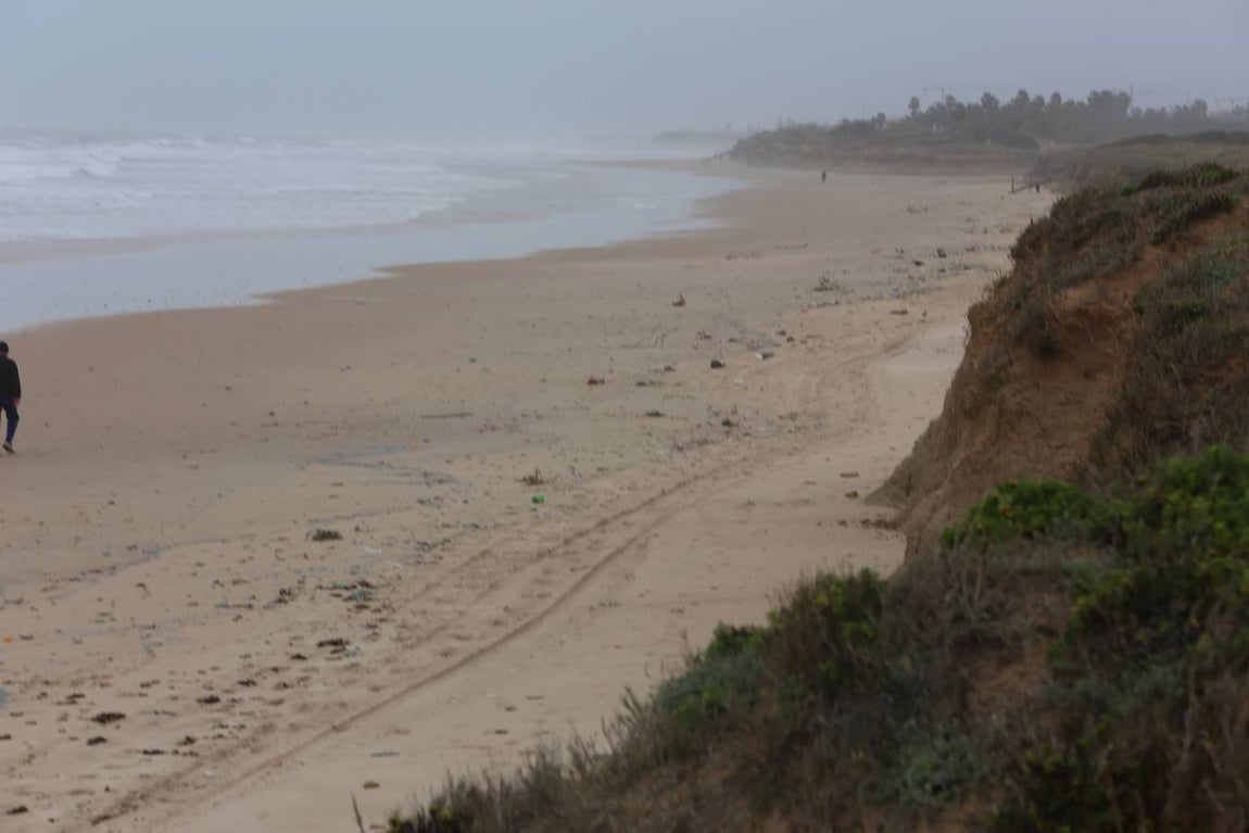 FOTOS: Así han quedado las playas de Rota