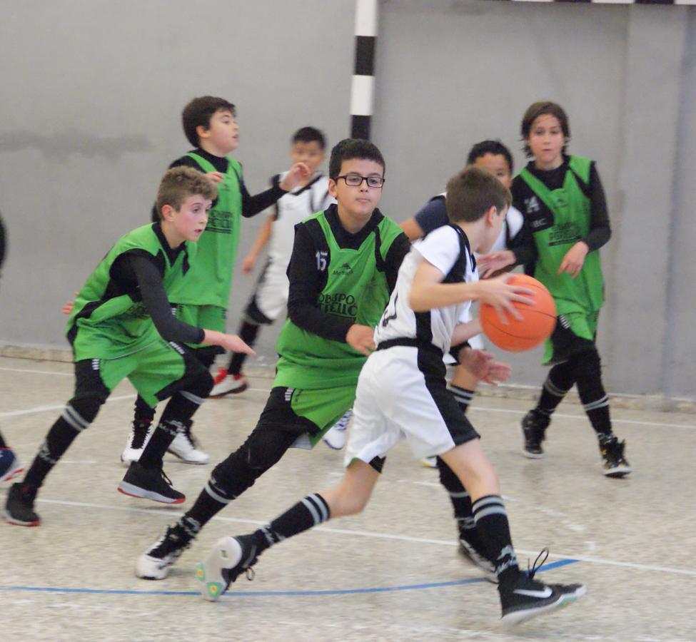 Las mejores imágenes del partido de baloncesto entre Escuelas Pías Aluche y Obispo Perello