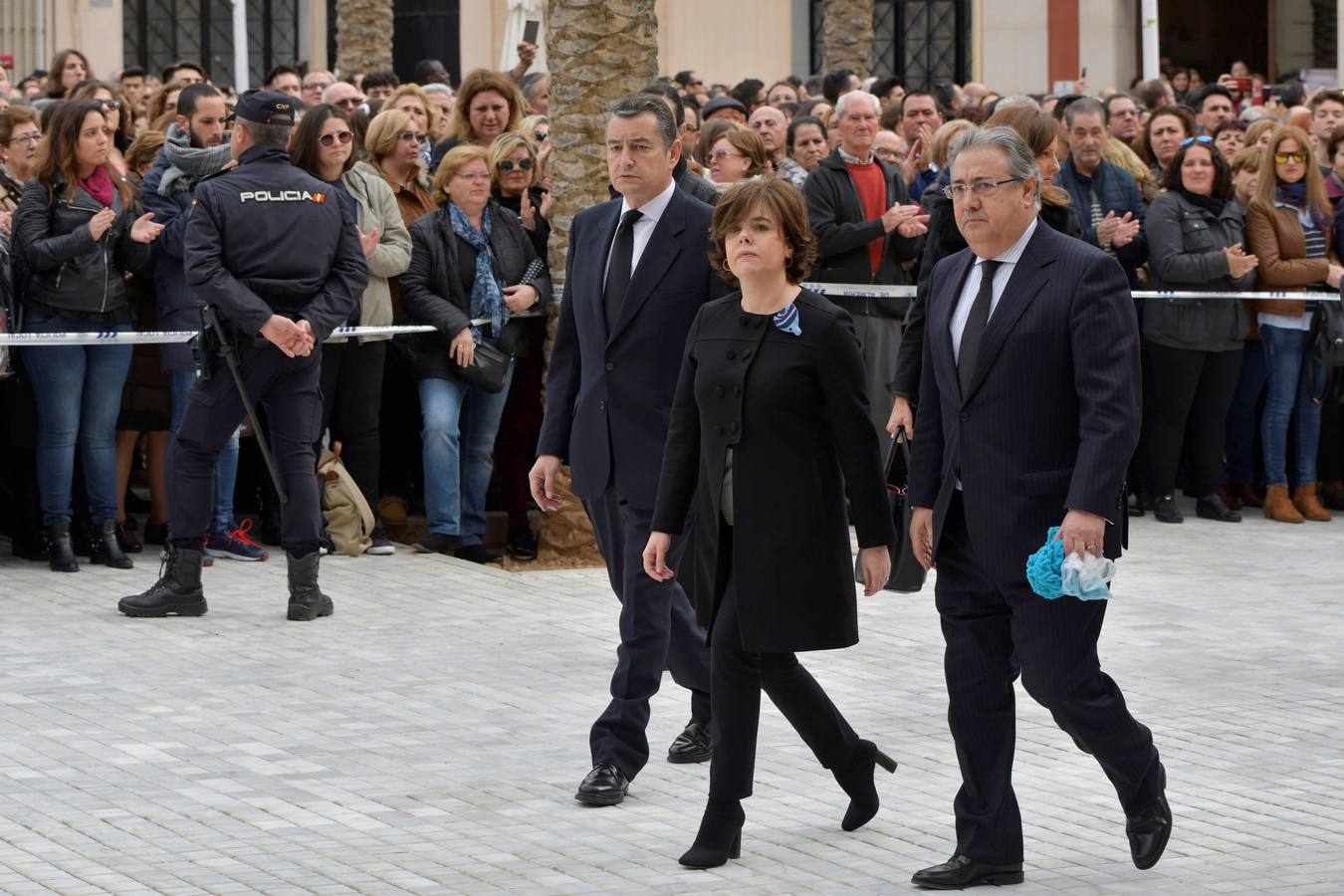 Las imágenes más emotivas del funeral por el niño Gabriel en Almería