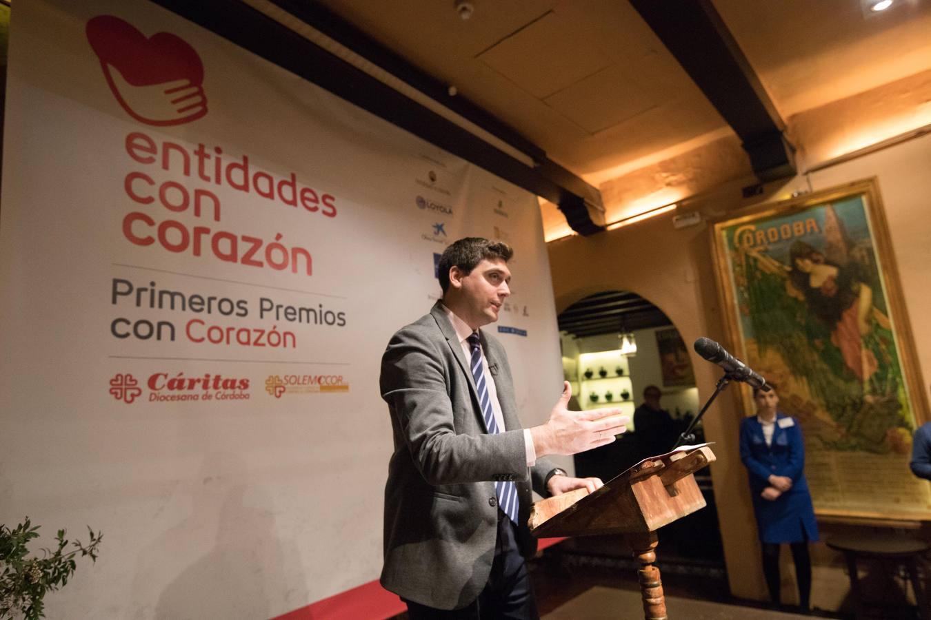 Cinco entidades cordobesas galardonadas como «Entidades con corazón»