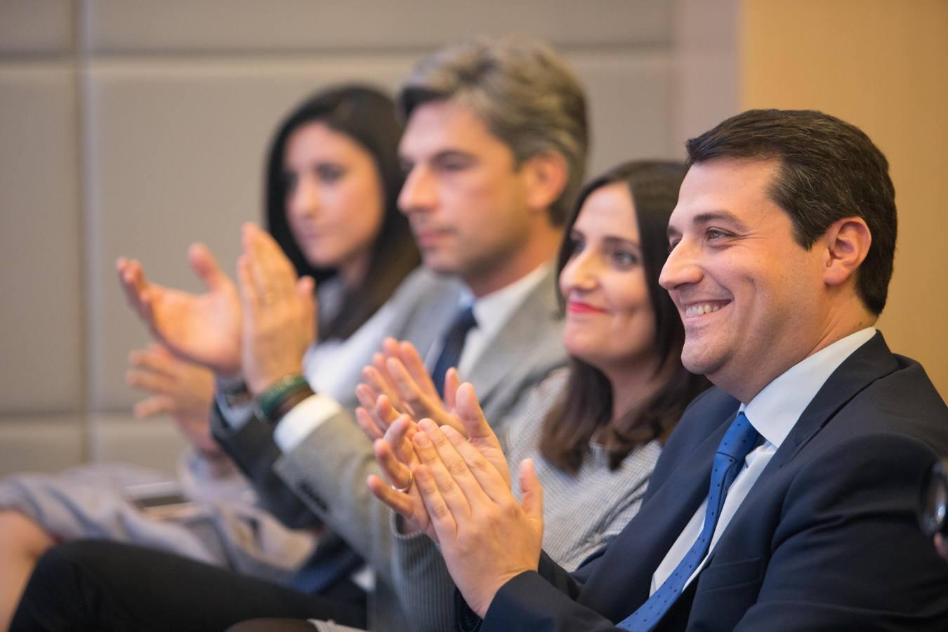 El primer acto de José María Bellido como candidato a la Alcaldía de Córdoba, en imágenes