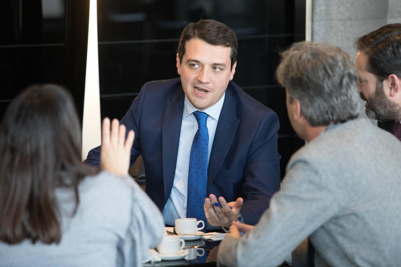 El primer acto de José María Bellido como candidato a la Alcaldía de Córdoba, en imágenes