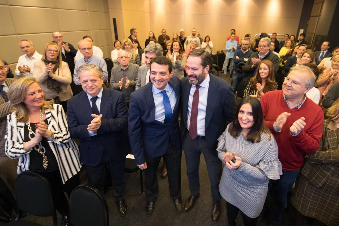 El primer acto de José María Bellido como candidato a la Alcaldía de Córdoba, en imágenes