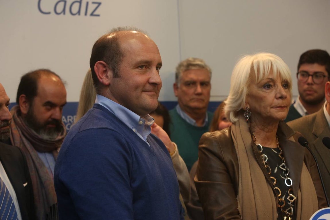 FOTOS: Juan José Ortiz, candidato del PP a la Alcaldía de Cádiz