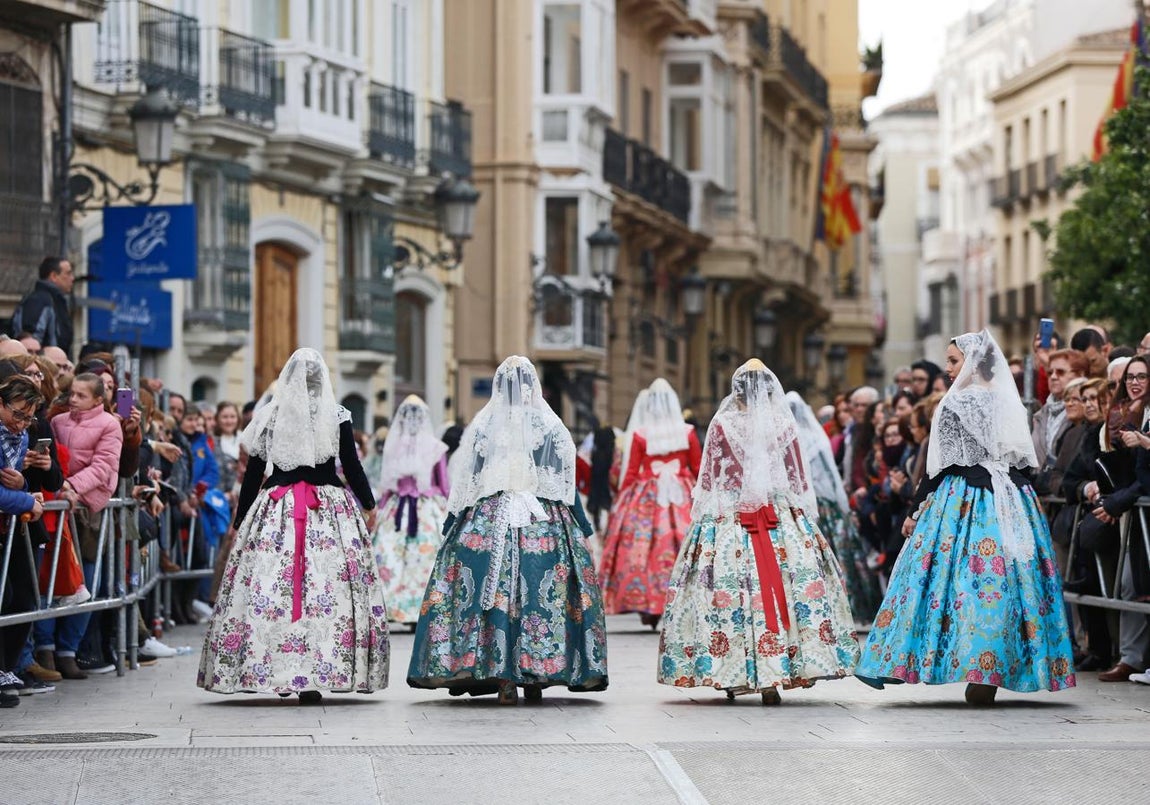 La Ofrenda de Fallas 2018, en imágenes. 