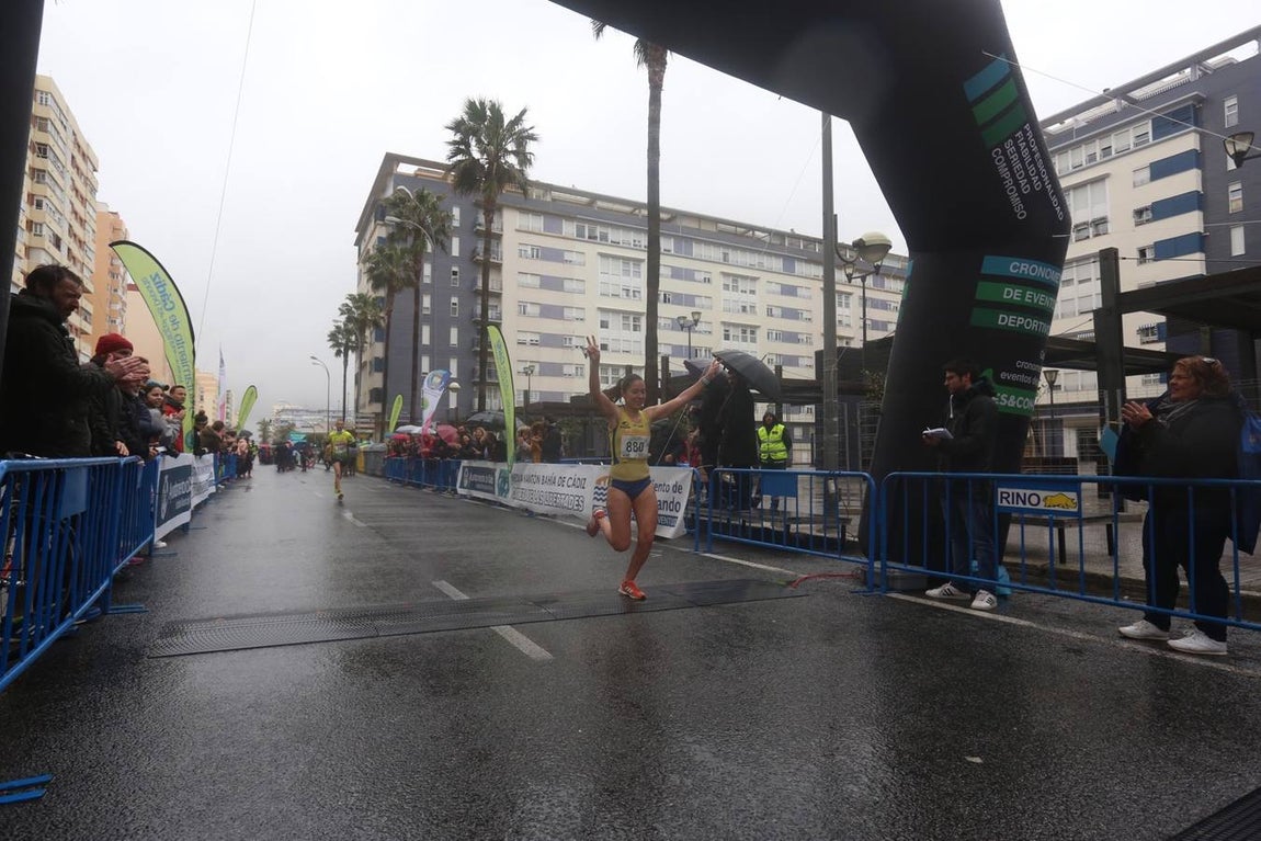 Las fotografías de la llegada a la meta en la Media Maratón