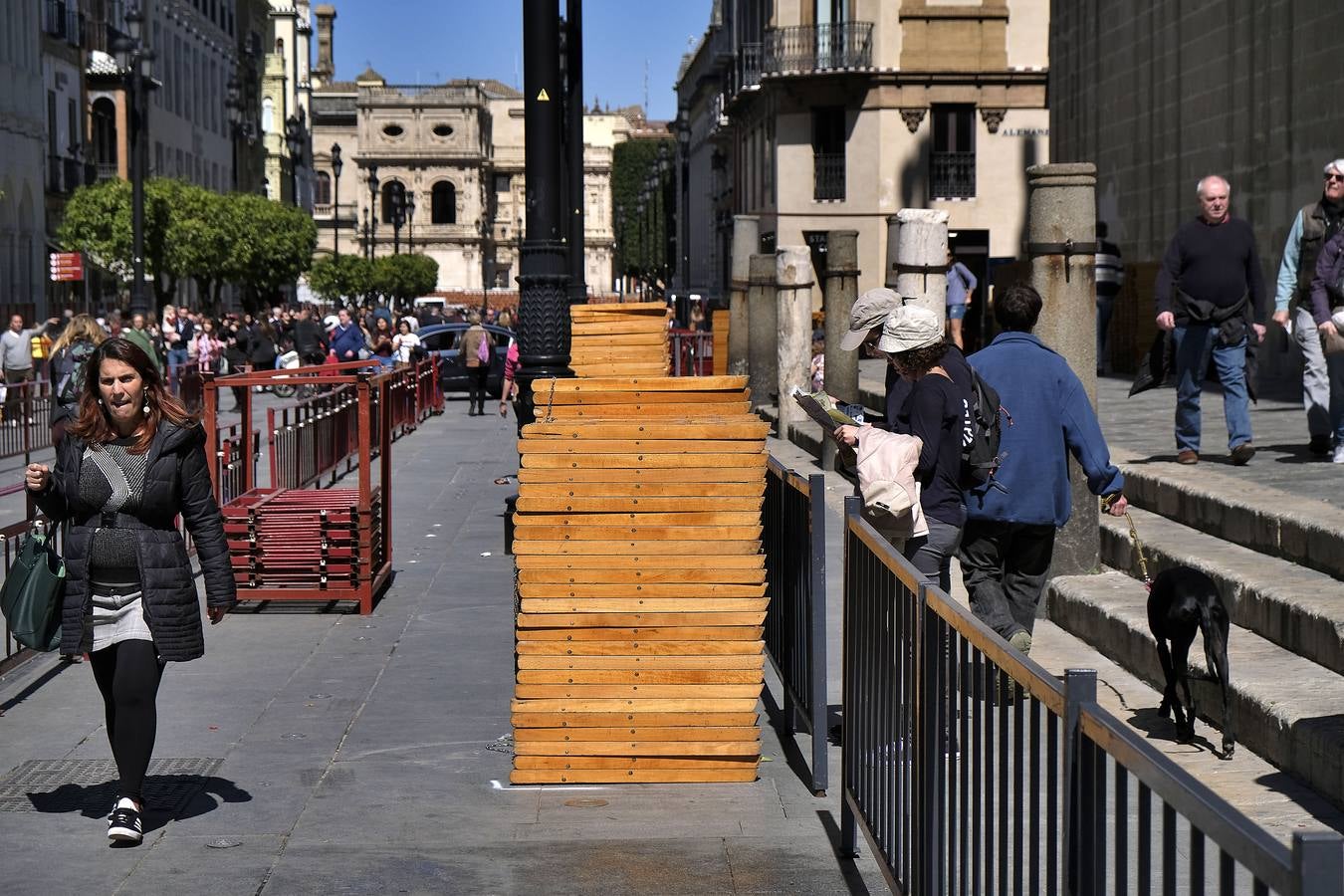 Últimos preparativos para la Semana Santa