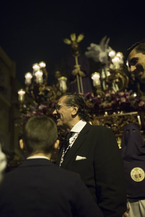 En fotos, salida de la hermandad de Bellavista de la Parroquia del Dulce Nombre de María en la Semana Santa de Sevilla 2018