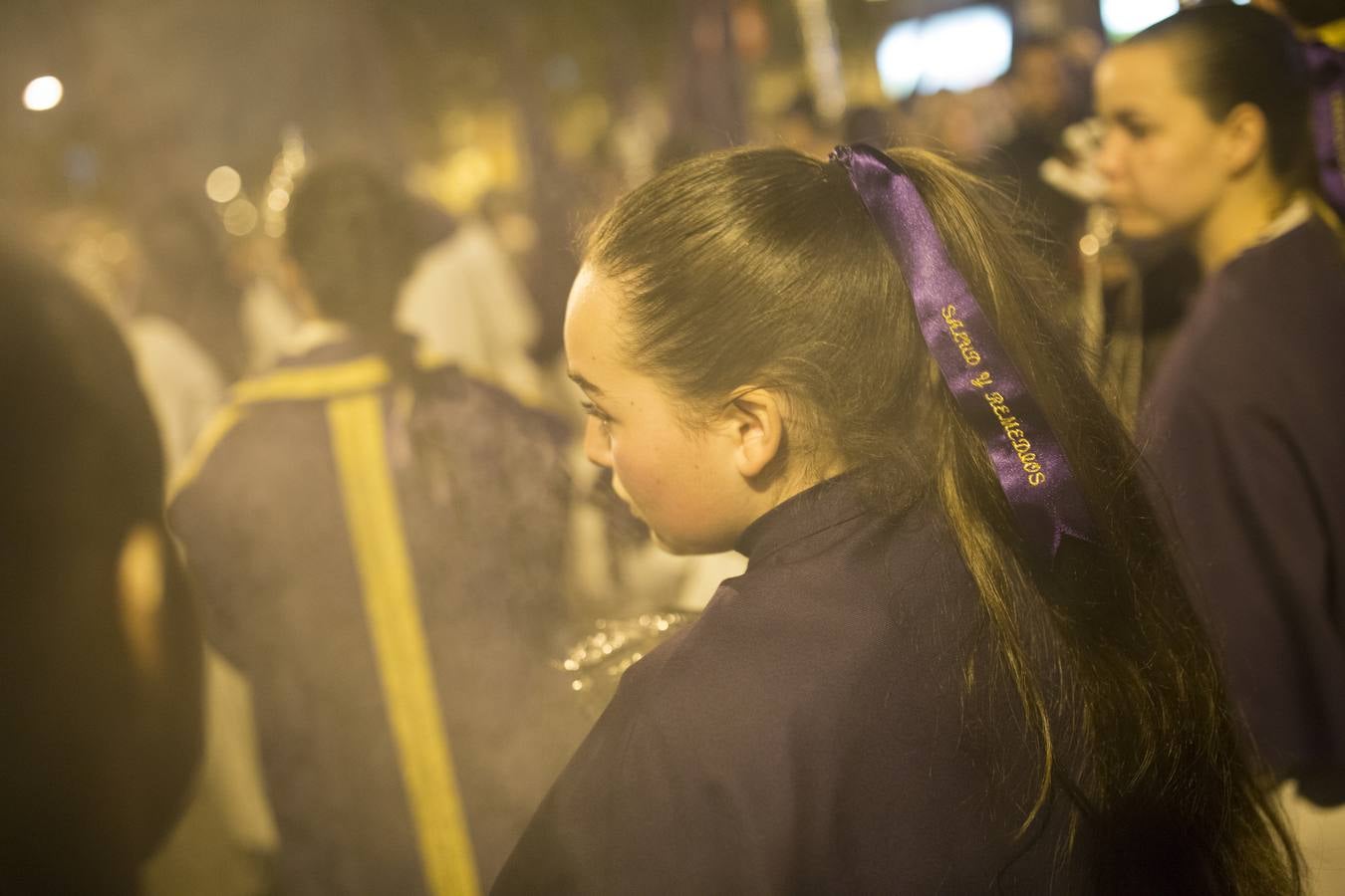 En fotos, salida de la hermandad de Bellavista de la Parroquia del Dulce Nombre de María en la Semana Santa de Sevilla 2018