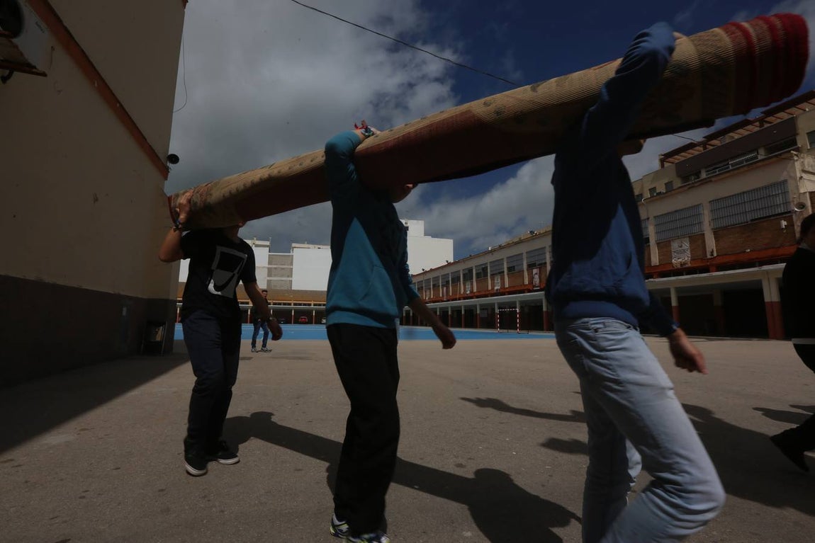 Fotos: Preparativos para el Domingo de Ramos en Cádiz
