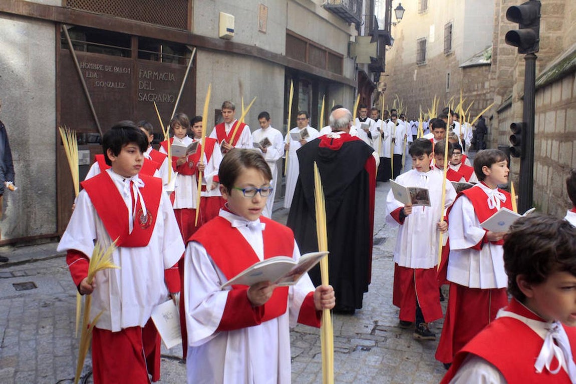 La procesión del Domingo de Ramos y de «La Borriquita»