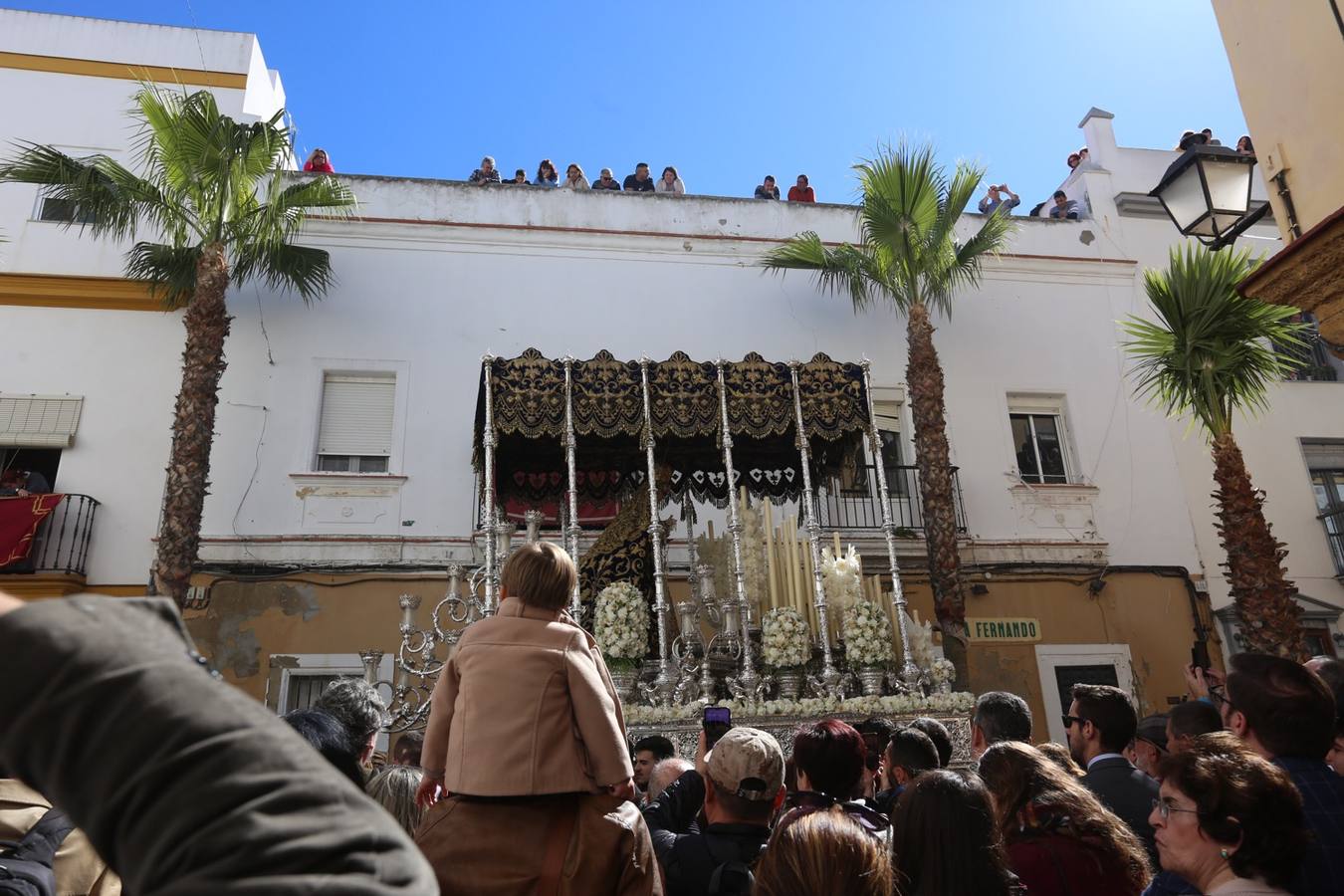 FOTOS: La Palma el Lunes Santo en Cádiz. Semana Santa 2018