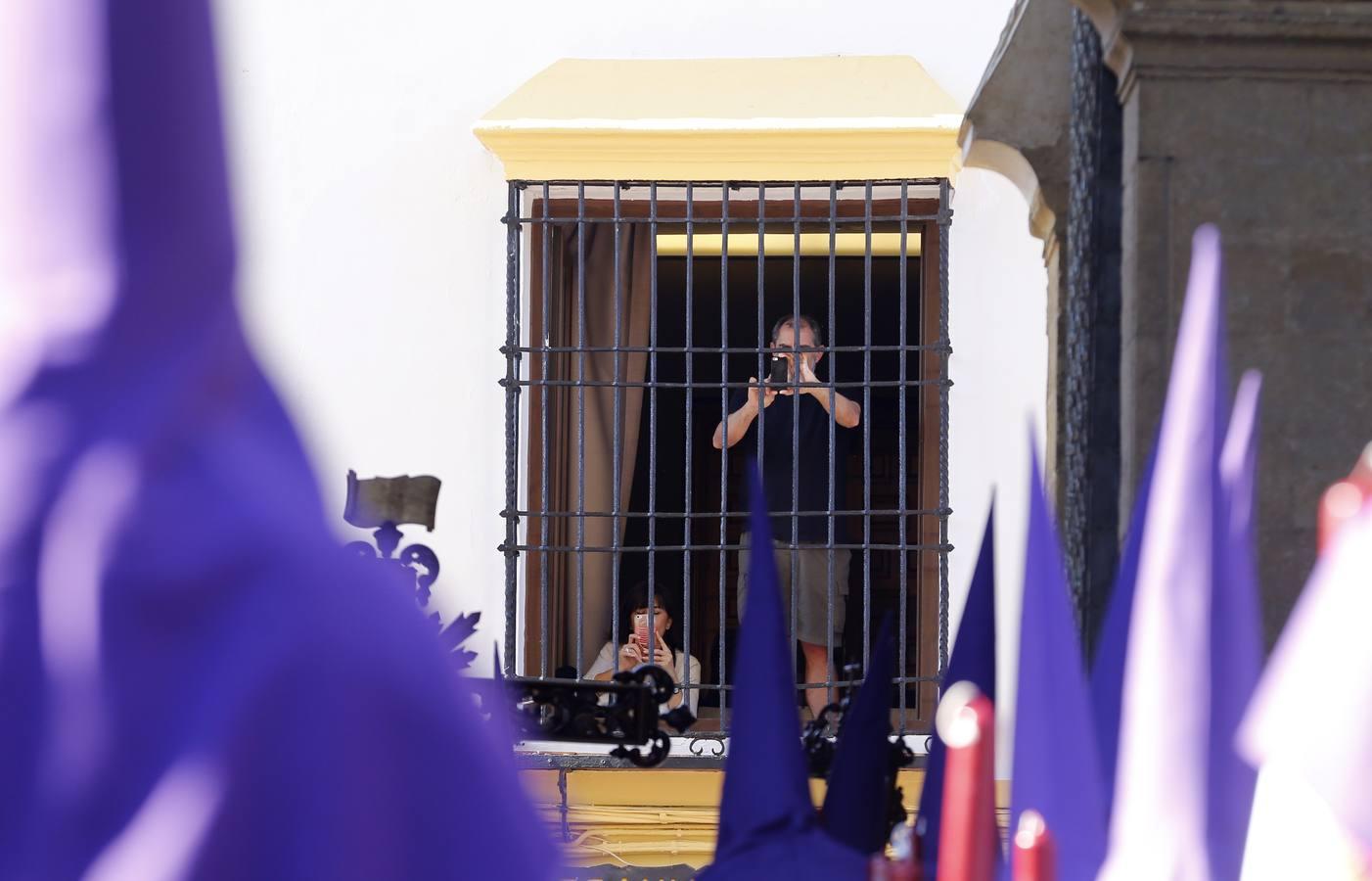 La hermandad de La Agonía en la Semana Santa de Córdoba 2018, en imágenes