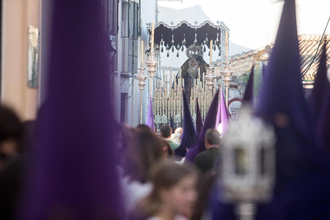 La hermandad del Císter en la Semana Santa de Córdoba 2018, en imágenes