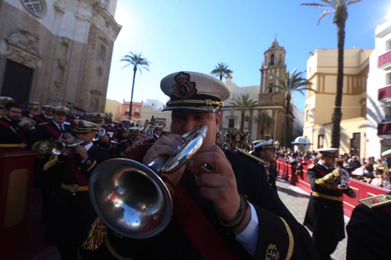 Salida de la cofradía de Piedad este Martes Santo